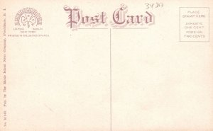 Vintage Postcard Union Station & Burnside Monument Providence Rhode Island RI