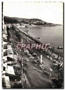 Nice Modern Postcard A M Promenade des Anglais and the Mont Boron Automotive