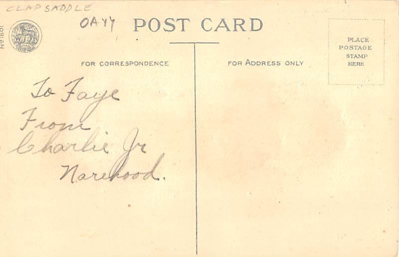 Wolf Artist Ellen Clapsaddle Greeting Postcard