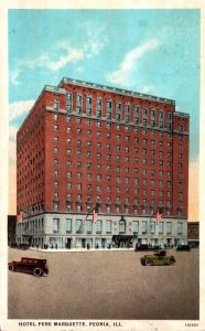 Illinois Peoria Hotel Pere Marquette Curteich