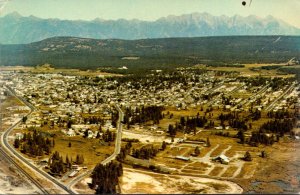 Canada British Columbia Cranbrook Aerial View