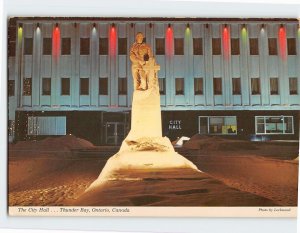 Postcard The City Hall . . . Thunder Bay, Canada