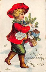 Christmas  Ellen H Clapsaddle, Series 18 International Art Publishing Co. 190...