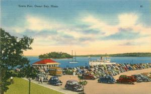 MA, Onset Bay, Massachusetts, Town Pier, Tichnor No. 70379