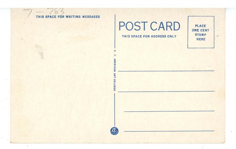 ME - Calais. Main Street  ca 1927