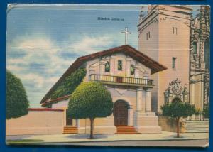 San Francisco California ca war memorial bldg linen postcard travel folder