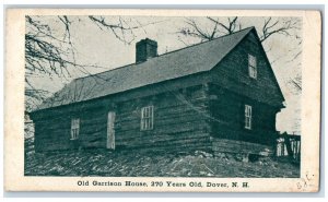 1908 Old Garrison House Dover New Hampshire NH Posted Antique Postcard 
