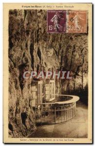 Old Postcard Forges les Eaux Resort Spa Casino Inside the cave or are tanks