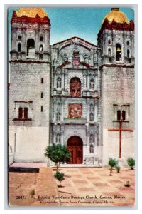 Santo Domingo Church Oaxaca Mexico UNP Sonora News Co UDB Postcard Y17