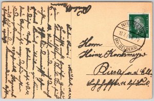 Dusseldorf Germany 1931 Postcard Rheinhalle