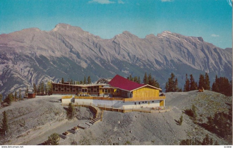 BANFF , Alberta , Canada , 1950-60s ; Sulphur Mountain Gondola Tea House