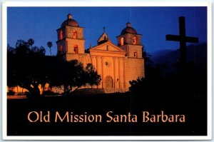 Postcard - Old Mission Santa Barbara, California