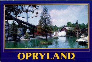 Opryland, Old Mill Scream and Barnstormer Nashville TN Postcard I62
