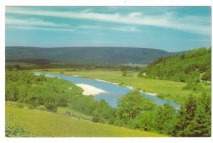 Margaree Valley, Cape Breton, Nova Scotia, Vintage Chrome Postcard