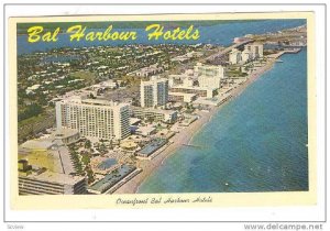 Oceanfront Bal Harbour Hotels, Miami Beach,  Florida,  40-60s