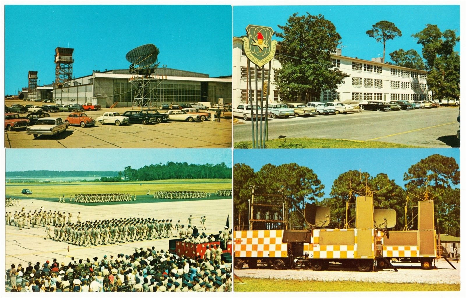 USO CLUB LIVING RECORD YMCA 1940s WWII Keesler Field Mississippi Air Force  Base