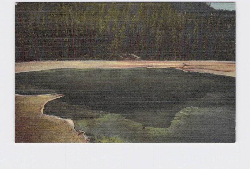 VINTAGE POSTCARD NATIONAL STATE PARK YELLOWSTONE EMERALD POOL #2