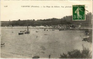 CPA Carantec- La Plage du Kelenn, vue generale FRANCE (1025732)