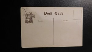 Mint USA Advertising Postcard New Home Sewing Machine CO Orange Massachusetts