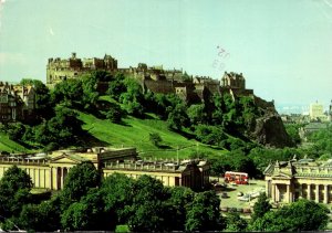 Scotland Edinburgh Castle From The Scott Monument 1977