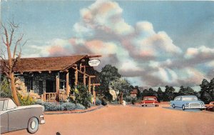 H5/ Grand Canyon Arizona Postcard Fred Harvey Bright Angel Lodge