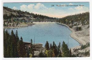 Panorama Lake Cleveland Idaho 1910c postcard