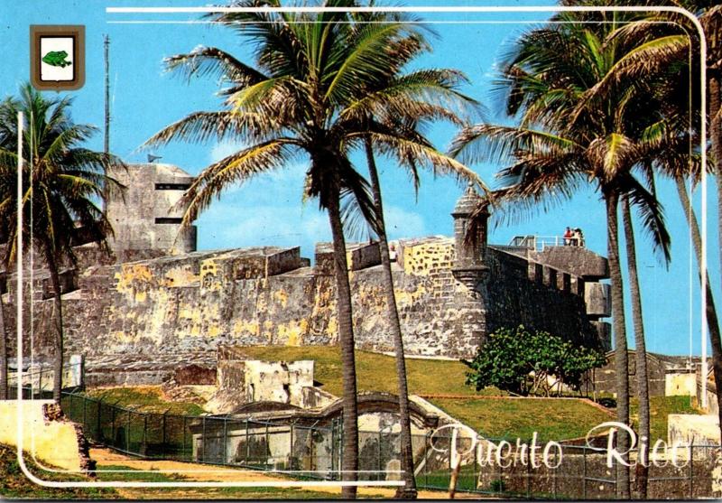 Puerto Rico San Juan Castillo San Cristobal As Seen From The Capitol