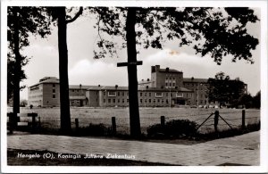 Netherlands Hengelo Koningin Juliana Ziekenhuis Vintage RPPC C013