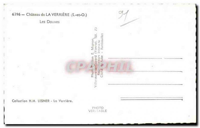 Modern Postcard Chateau de la Verriere The Moat