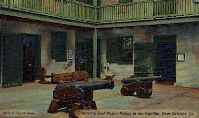 Courtyard & Prison Rooms in the Cabildo - New Orleans, Louisiana LA