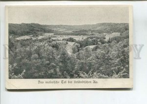 475729 LATVIA picturesque valley of the Livonian UA Vintage postcard