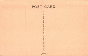 Vintage Postcard-Bent's Fort Trade Post-Santa Fe Trail-Colorado State Museum