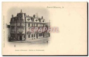 Old Postcard Bank Caisse d & # 39Epargne Posts and Telegraphs Pont a Mousson