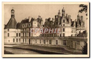 Old Postcard La Douce France Chateaux De La Loire Chateau de Chambord