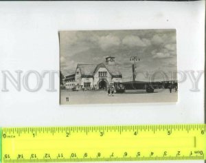 433613 USSR Vyborg city market 1964 year miniature photo card