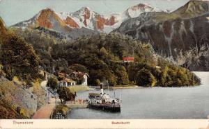 Thunersee Switzerland Beatenbucht Antique Postcard J38874