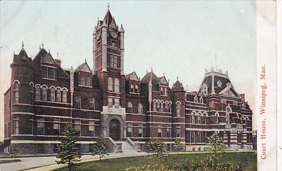 Canada Court House Winnipeg Manitoba