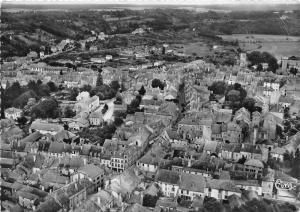 BR20122 Neufchateau vue aerienne le centre de la ville france