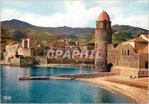 Modern Postcard Collioure (Pyrenees Orientales) Jewel of the Cote Vermeille T...