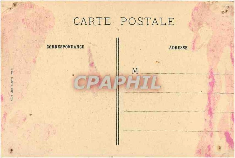 Old Postcard Pavilion Clock and Wing Pierre Lescot