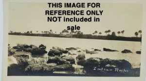 RPPC Indian Rocks Beach Florida c1920s Cabin Mathew House RARE Postcard N19