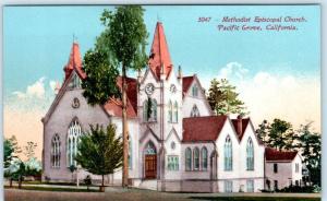 PACIFIC GROVE, California CA   METHODIST EPISCOPAL CHURCH  c1910s Postcard