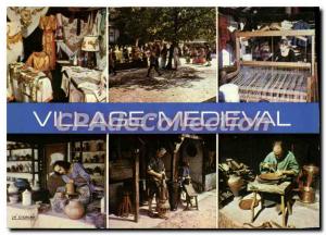 Postcard Modern Medieval Village Of Hume Craft Fair Exhibition