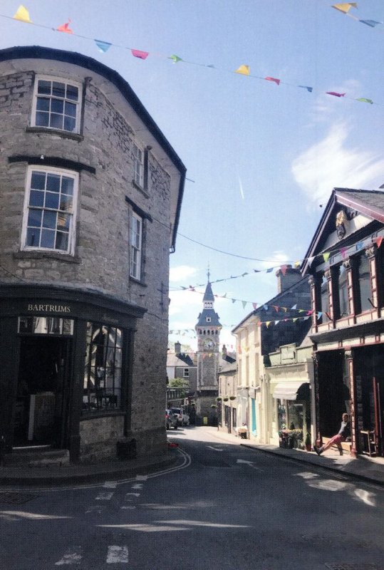 Hay On Wye Book Shop Store Hereford Wales Welsh Postcard