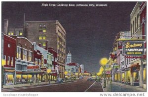 High Street Looking East Jefferson City Missouri