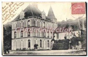 Old Postcard Champigny Le Chateau