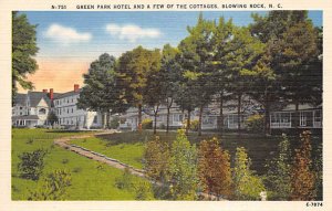 Green Park Hotel, Few of the Cottages Blowing Rock, North Carolina NC