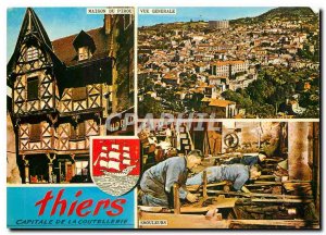 Modern Postcard Thiers Puy de Dome