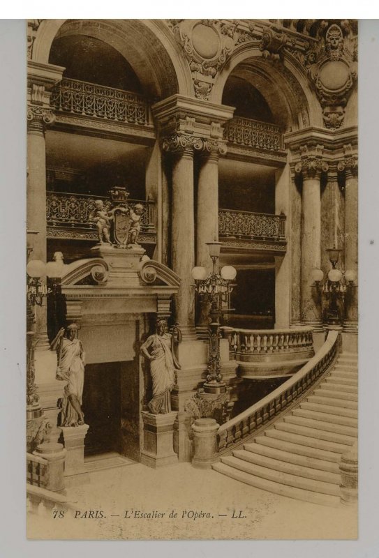 France - Paris. Opera House, Stairway