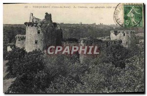 Postcard Old Tonquedec (N C) The Chateau general view (East coast)